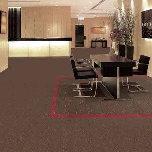 Brown PP Carpet Tile